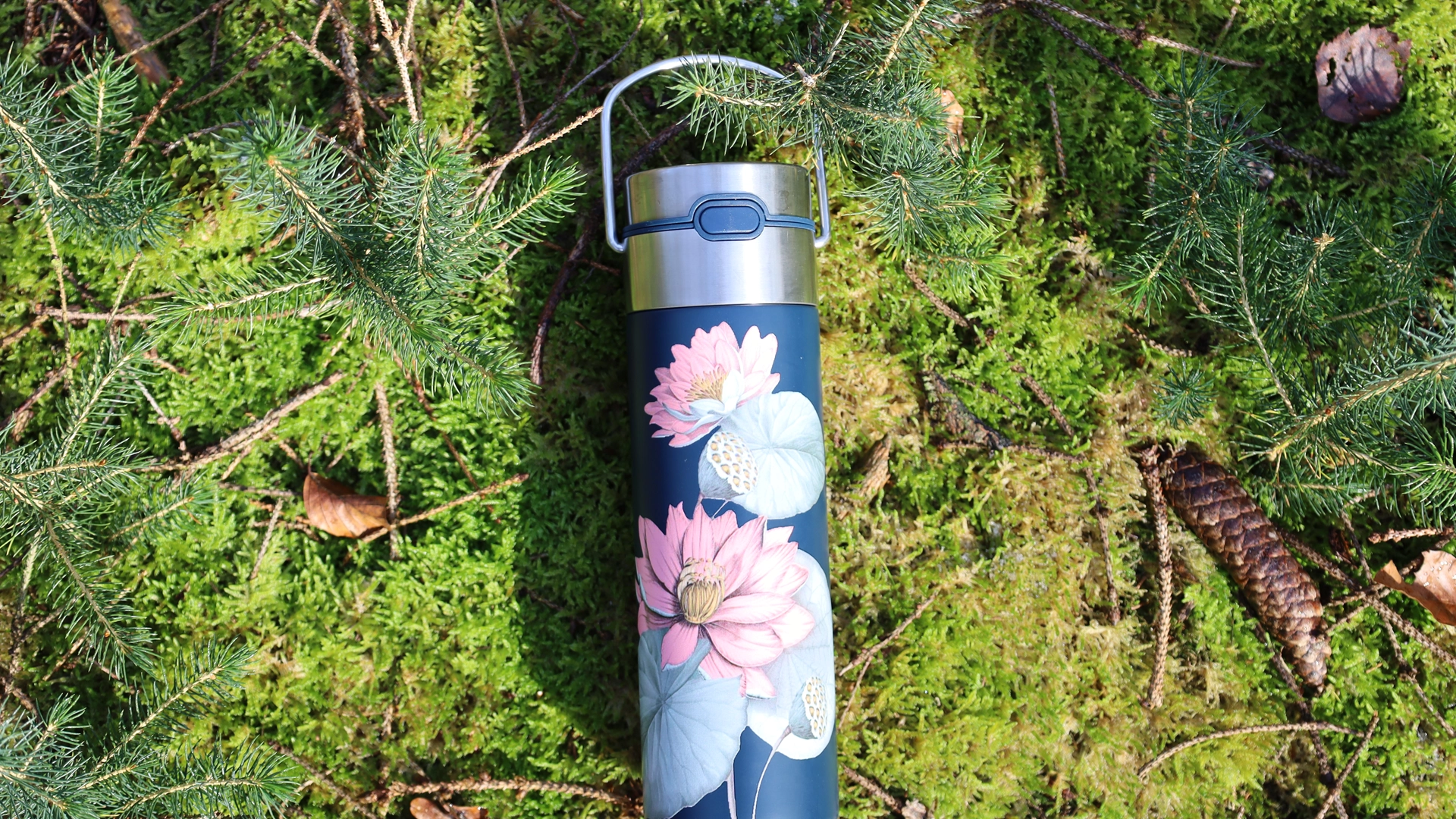 Thermoflasche Flowers Design